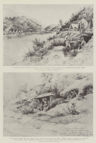 At Ladysmith During the Siege by Melton Prior
